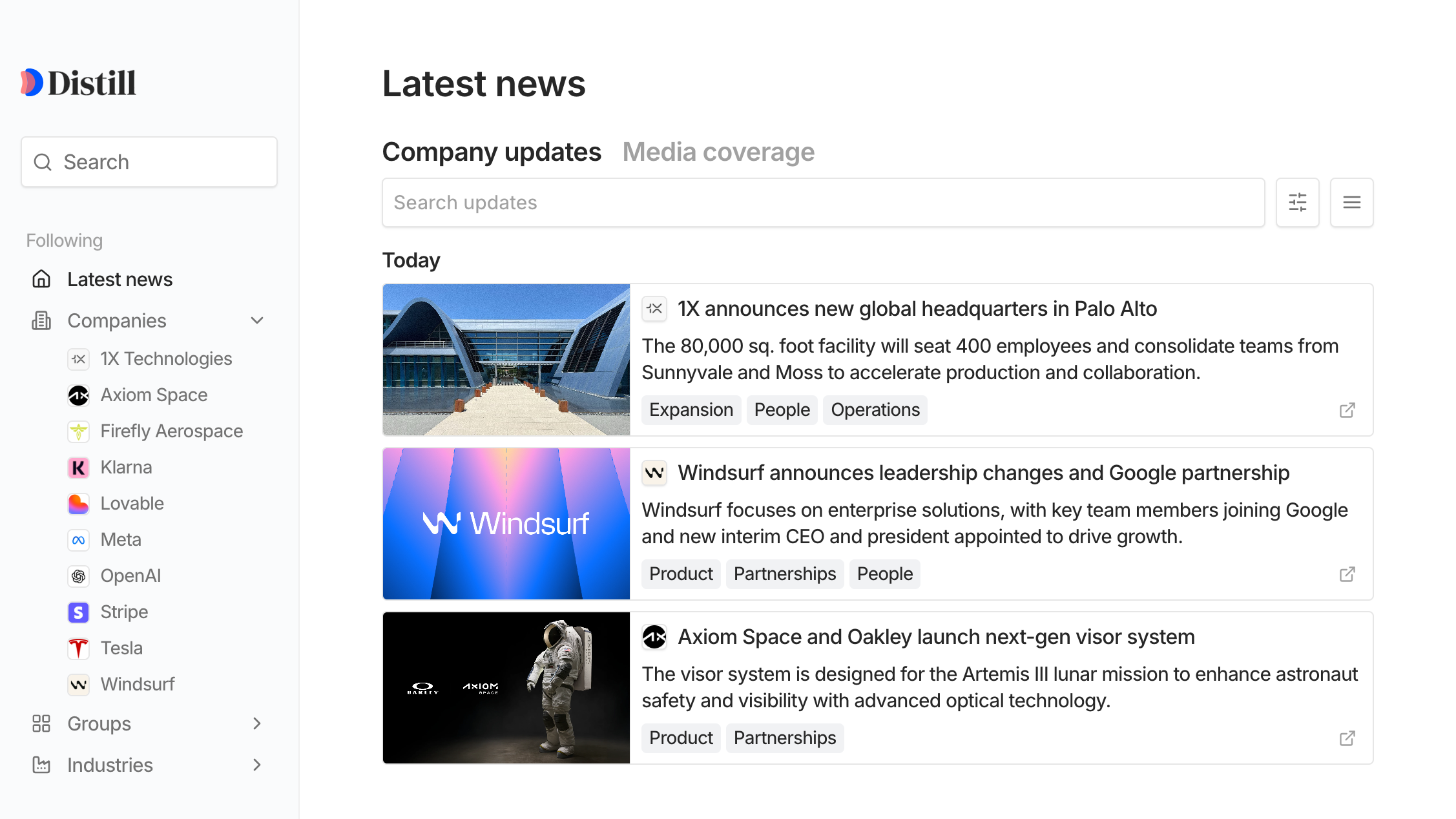 Product screenshot