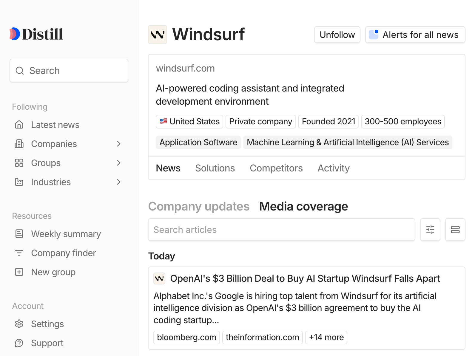 Product screenshot