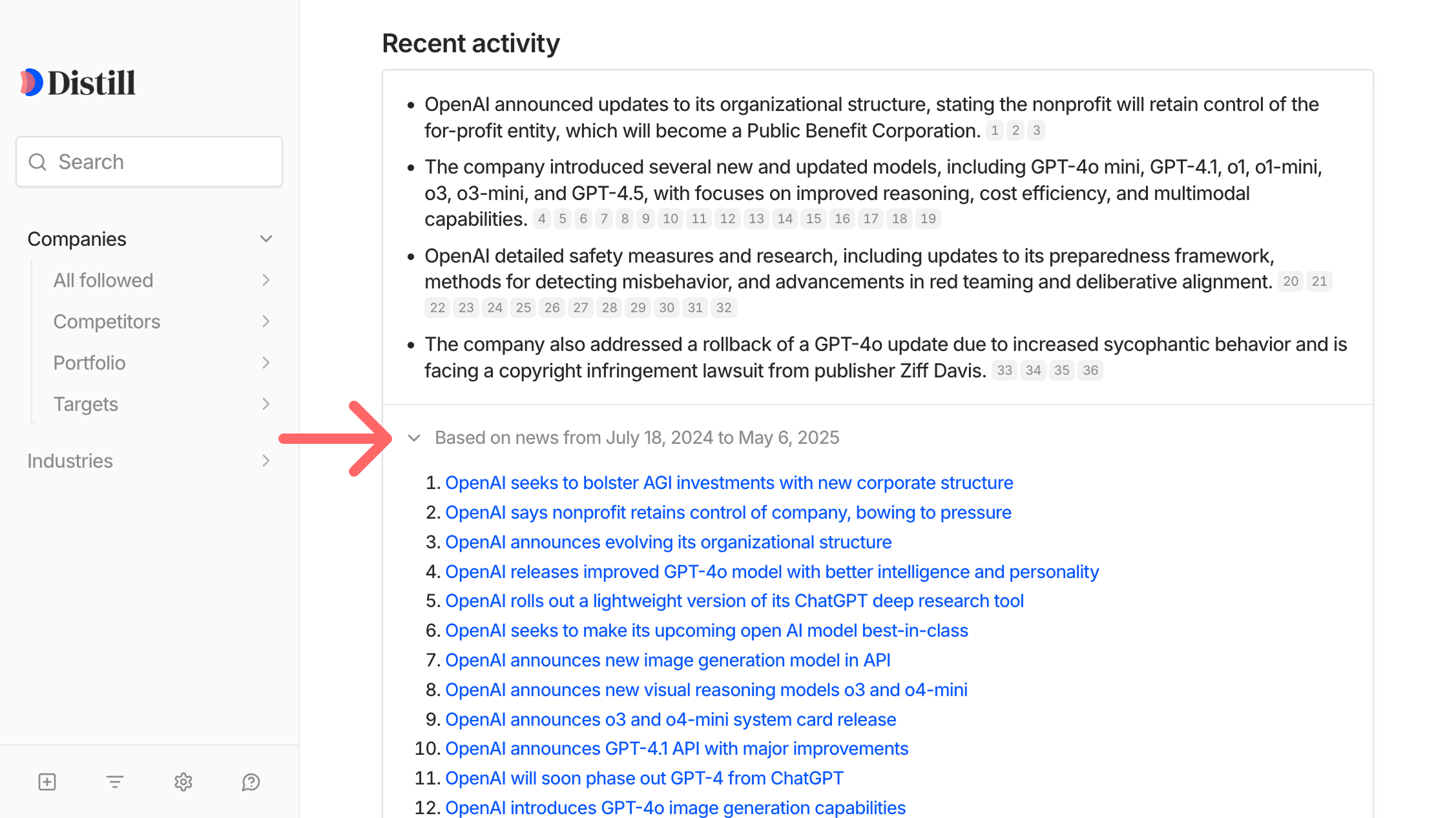 Documentation screenshot
