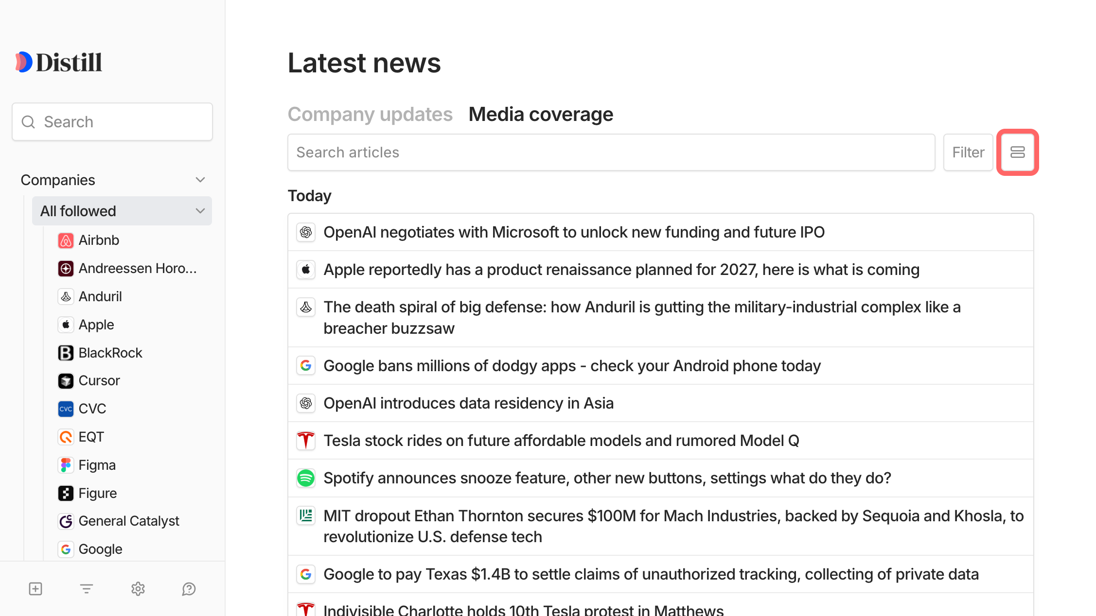 Documentation screenshot