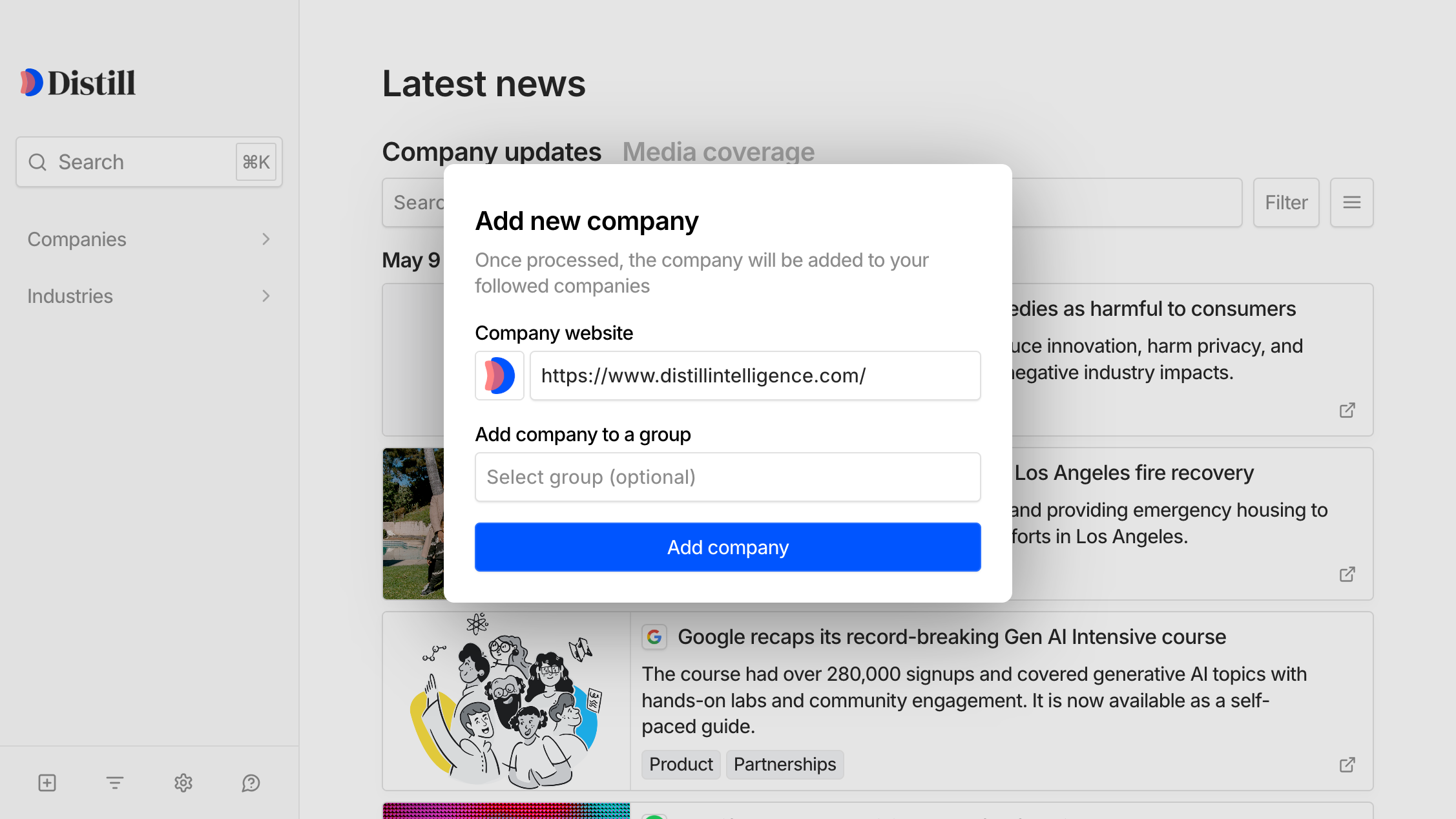 Documentation screenshot