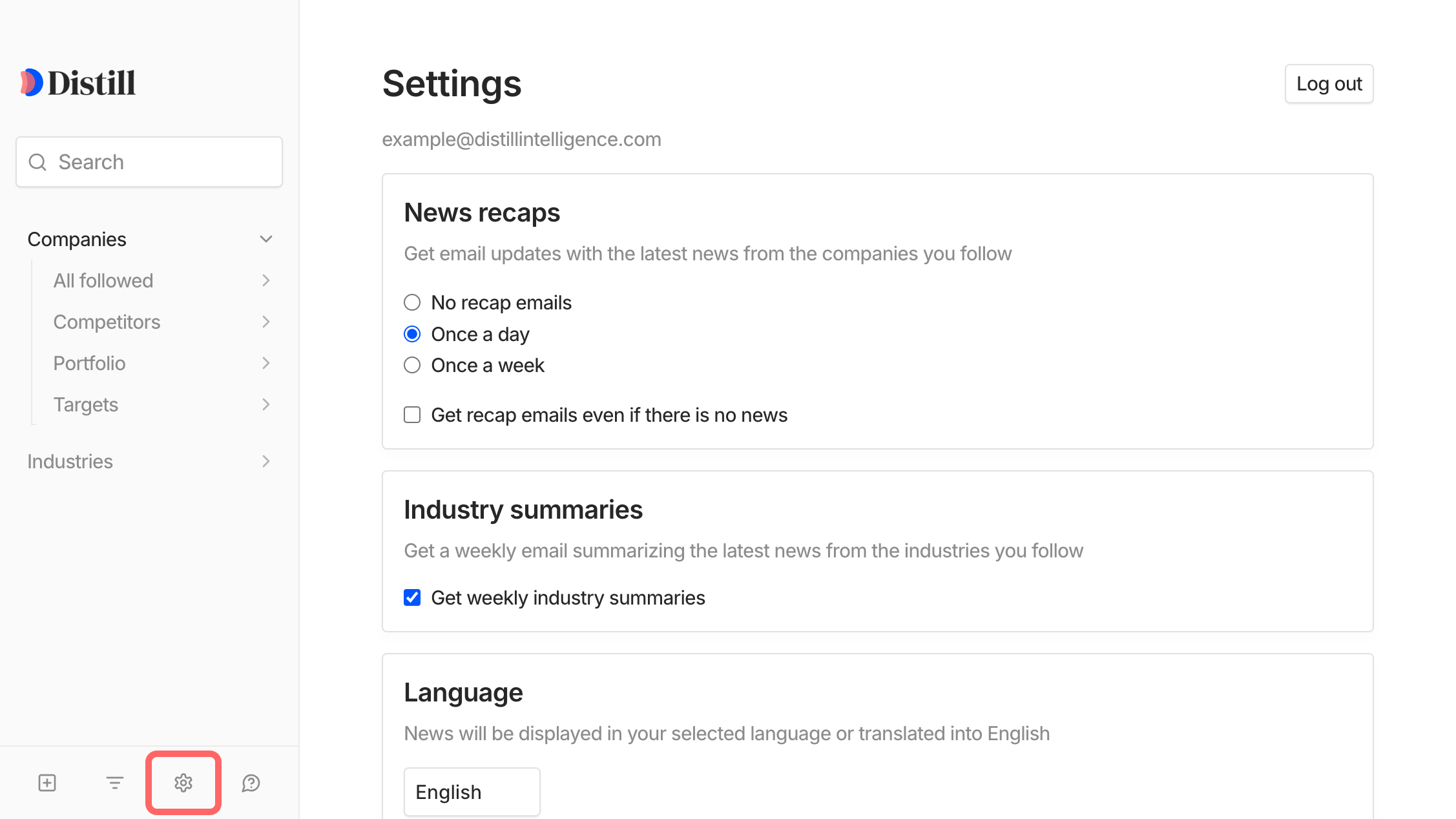 Documentation screenshot