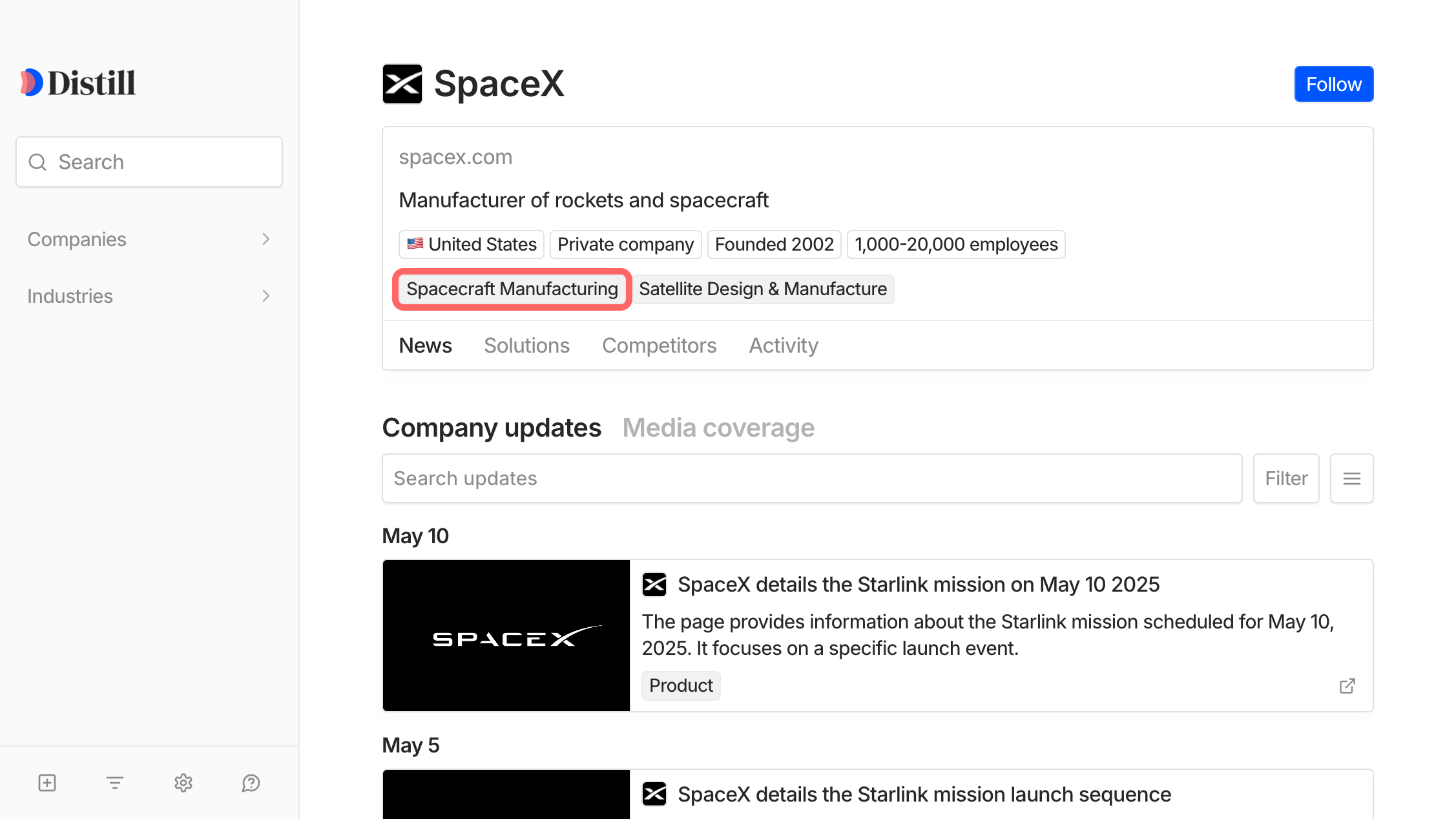 Documentation screenshot