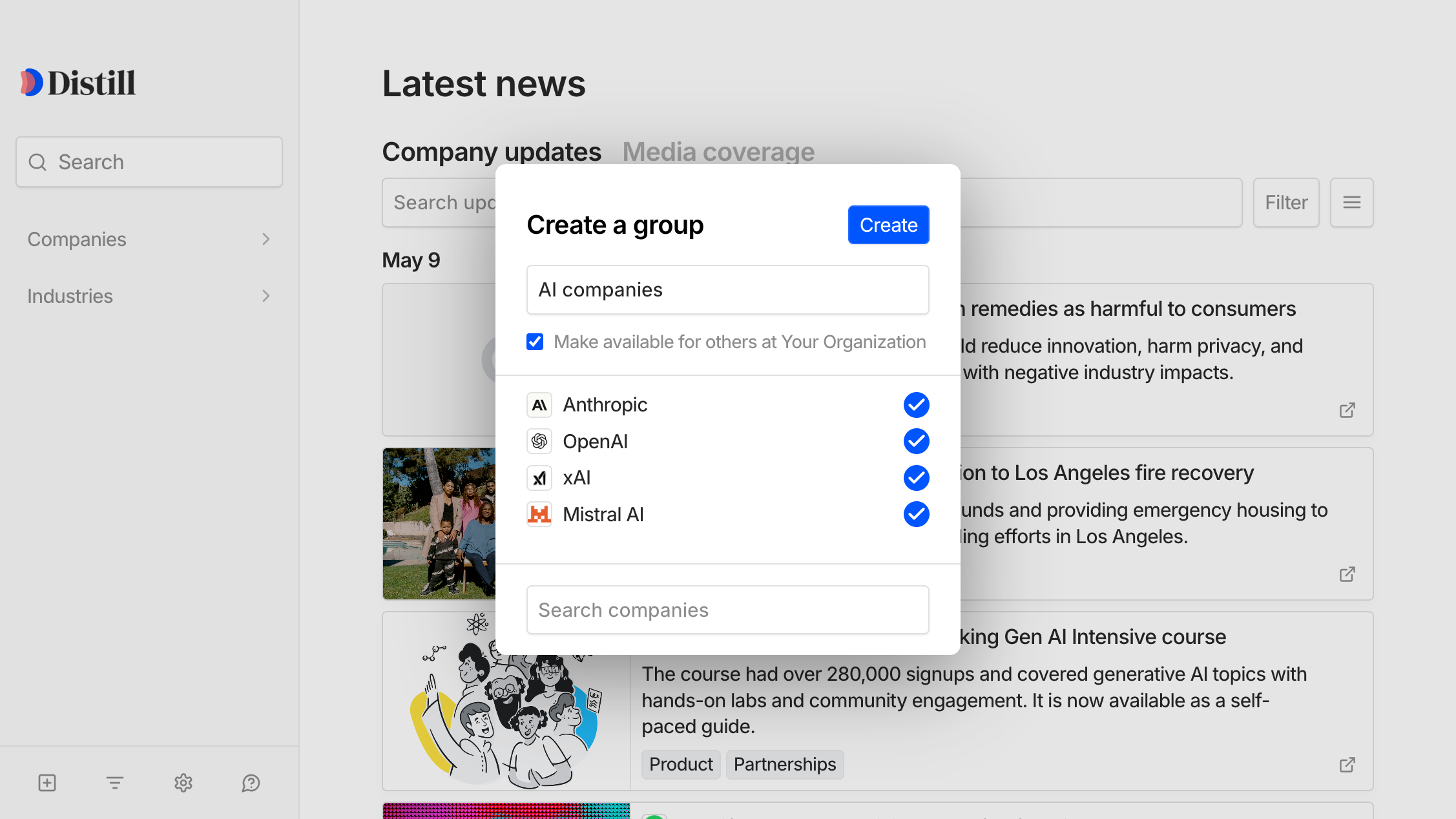 Documentation screenshot