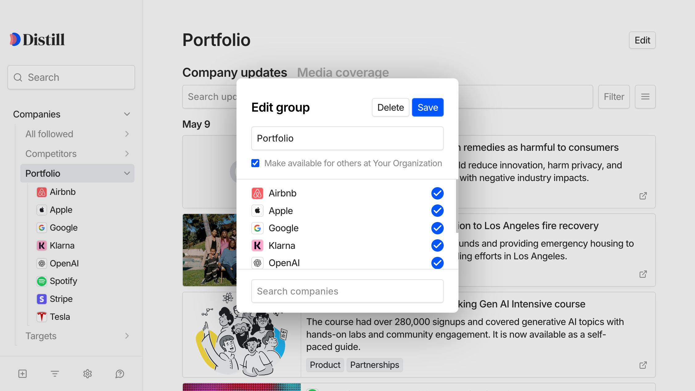 Documentation screenshot