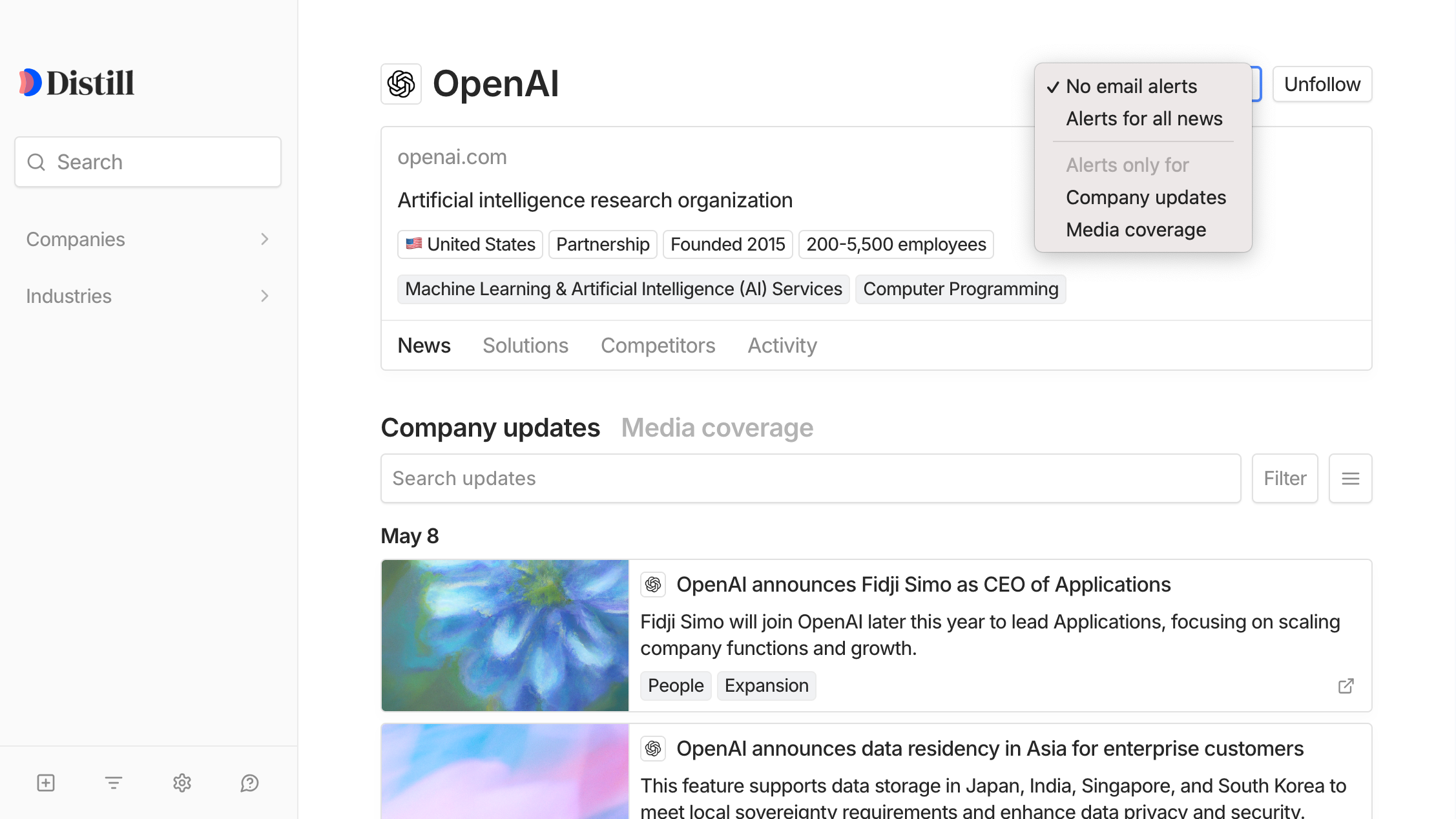 Documentation screenshot