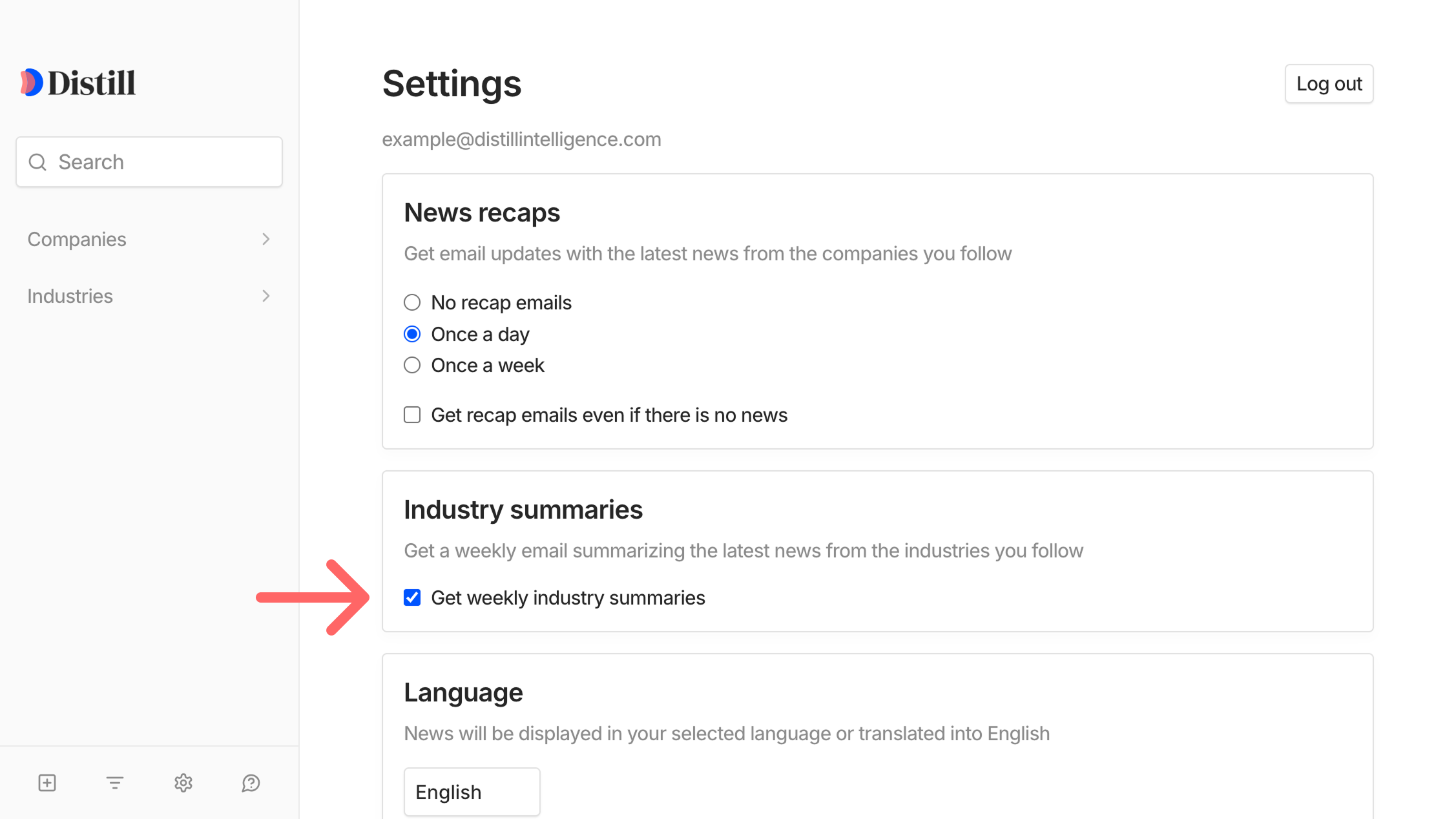 Documentation screenshot