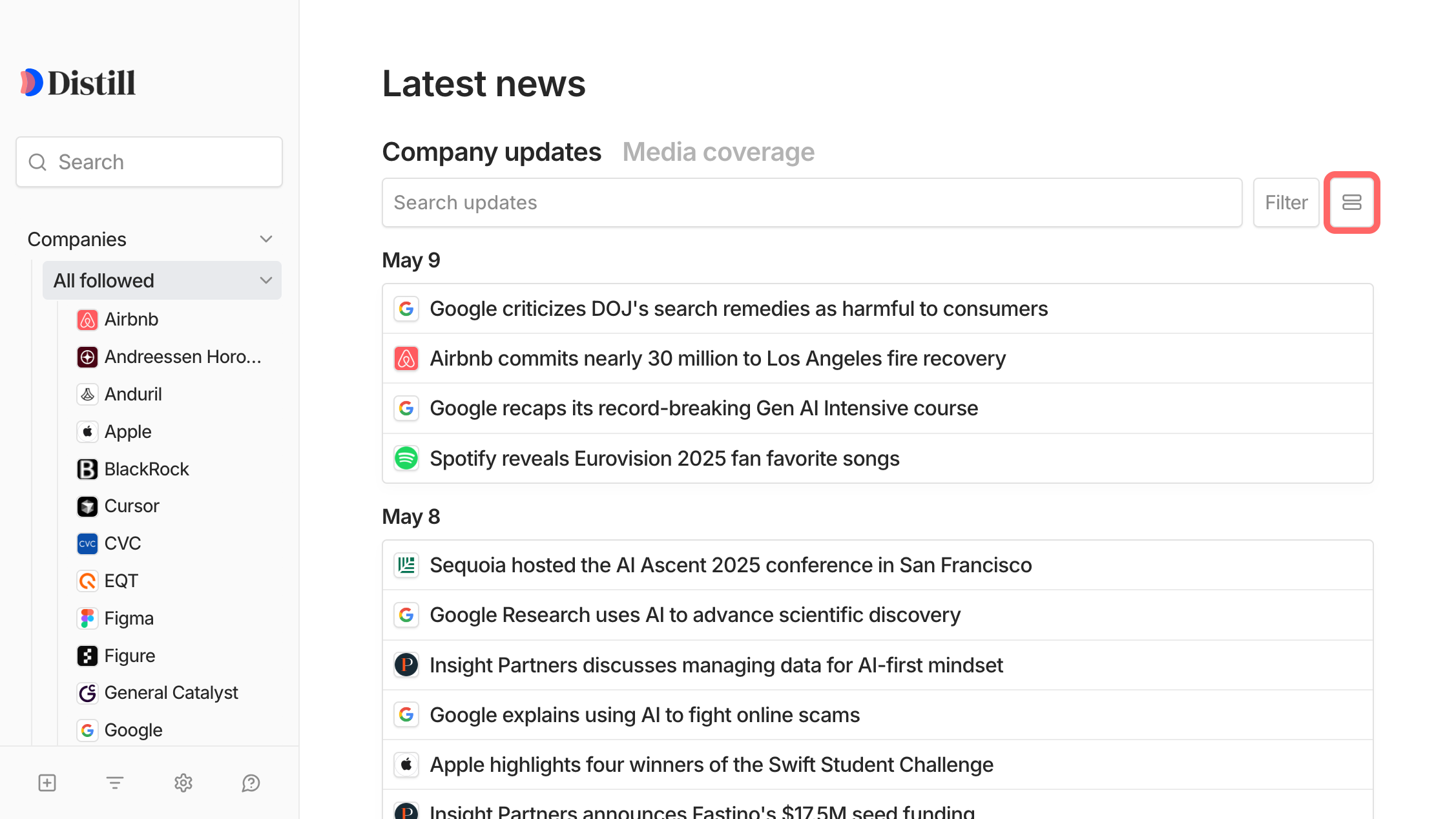 Documentation screenshot