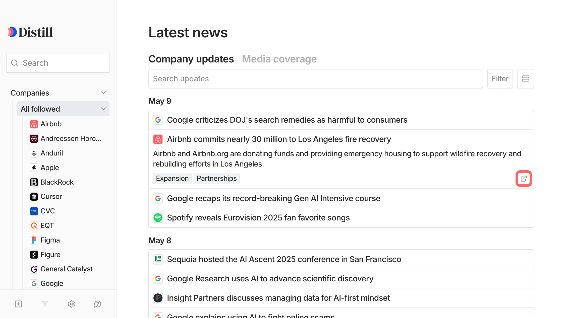Documentation screenshot